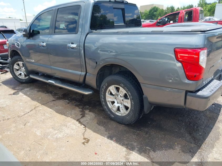 2017 Nissan Titan Sv VIN: 1N6AA1E60HN563467 Lot: 39825553