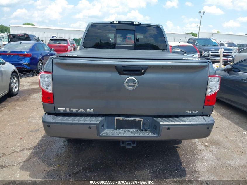 2017 Nissan Titan Sv VIN: 1N6AA1E60HN563467 Lot: 39825553