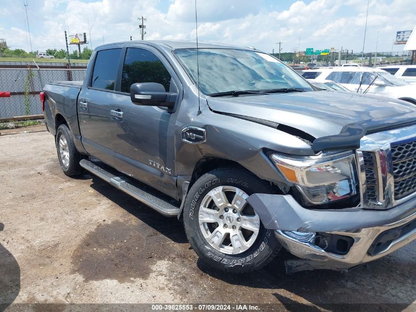 2017 Nissan Titan Sv VIN: 1N6AA1E60HN563467 Lot: 39825553