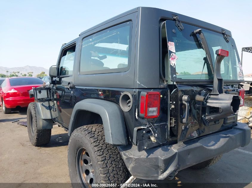 2015 Jeep Wrangler Sport VIN: 1C4AJWAG3FL628982 Lot: 39825557