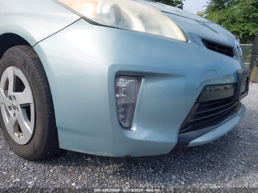 2013 Toyota Prius Three VIN: JTDKN3DUXD1662497 Lot: 39825566