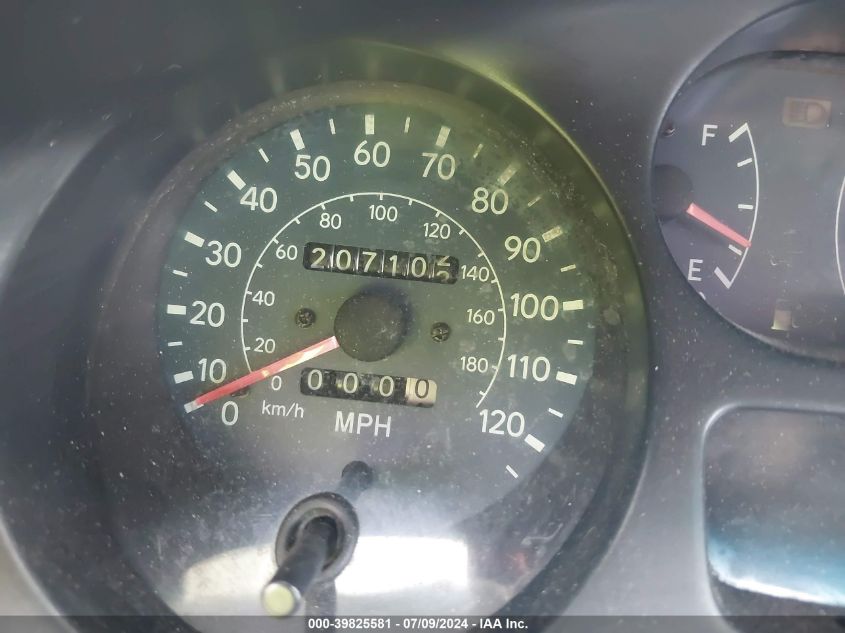 1996 Toyota Rav4 VIN: JT3HP10VXT7008784 Lot: 39825581