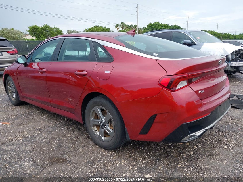 2021 Kia K5 Lxs VIN: 5XXG14J25MG042526 Lot: 39825585