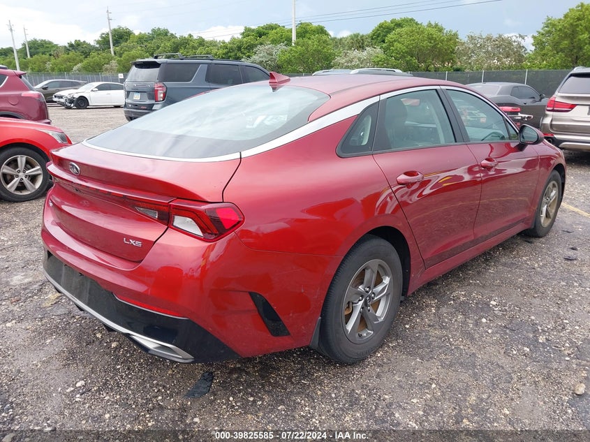 2021 Kia K5 Lxs VIN: 5XXG14J25MG042526 Lot: 39825585