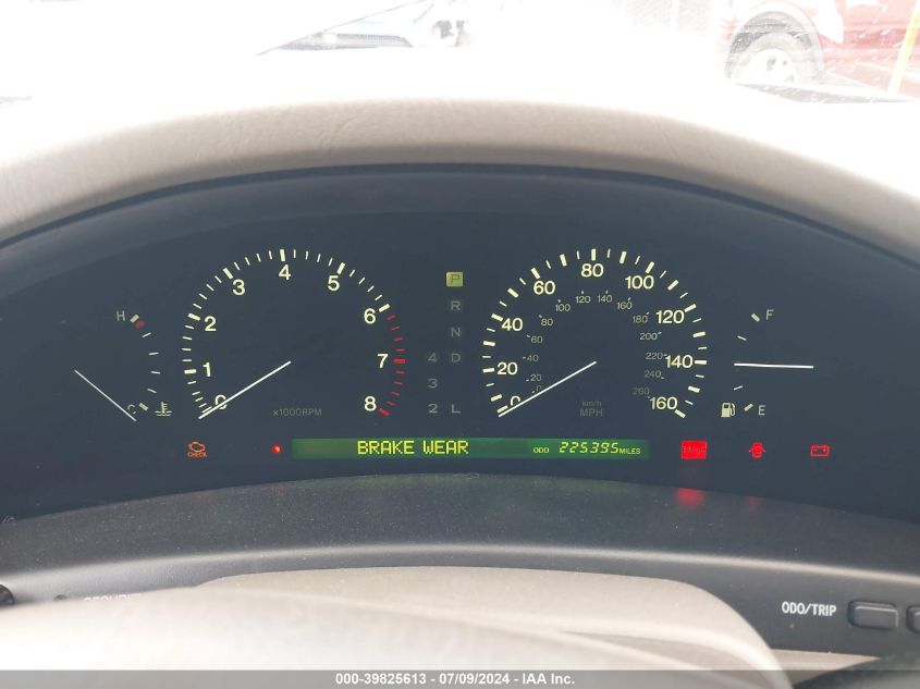 1998 Lexus Ls 400 VIN: JT8BH28FXW0131028 Lot: 39825613