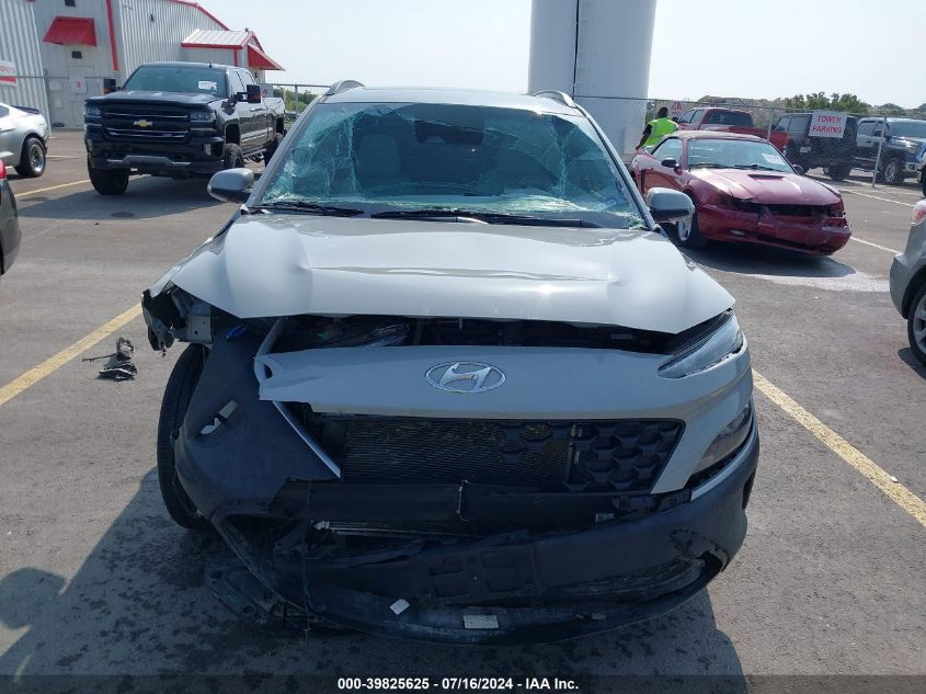 2022 Hyundai Kona Sel VIN: KM8K3CAB9NU880709 Lot: 39825625