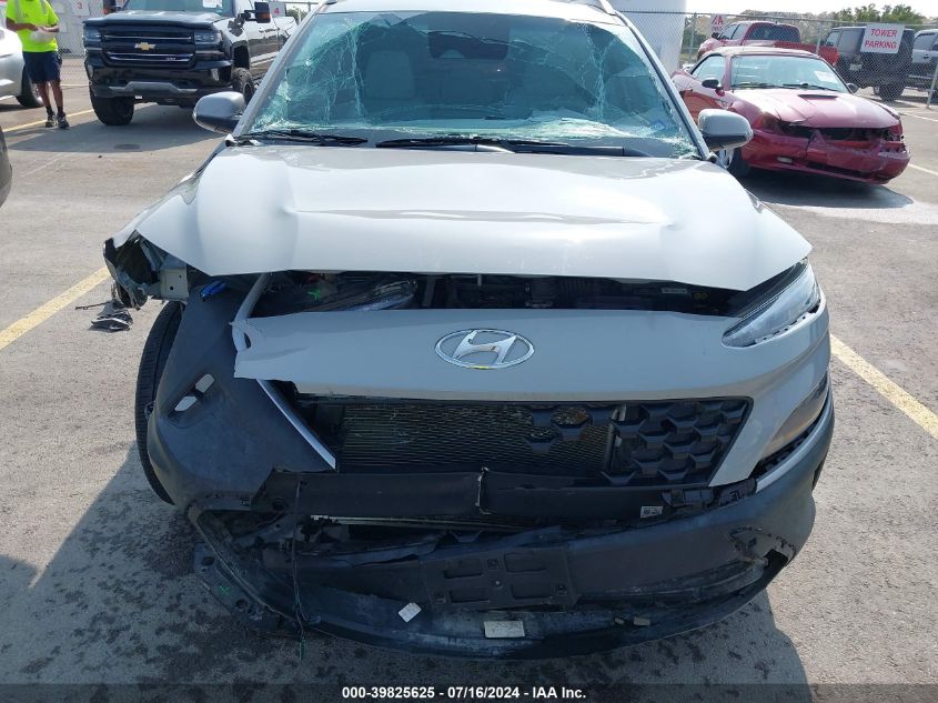 2022 Hyundai Kona Sel VIN: KM8K3CAB9NU880709 Lot: 39825625