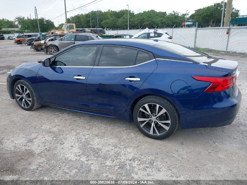 2017 Nissan Maxima 3.5S/Sv/Sl/Sr/Plat VIN: 1N4AA6AP3HC365305 Lot: 39825638