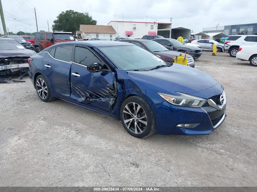 2017 Nissan Maxima 3.5S/Sv/Sl/Sr/Plat VIN: 1N4AA6AP3HC365305 Lot: 39825638