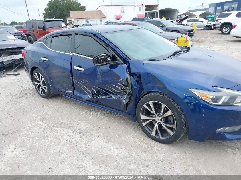 2017 Nissan Maxima 3.5S/Sv/Sl/Sr/Plat VIN: 1N4AA6AP3HC365305 Lot: 39825638