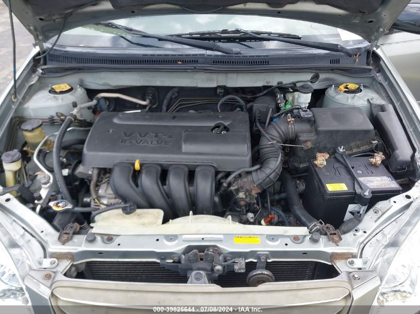 2004 Toyota Corolla Le VIN: 2T1BR38E14C196655 Lot: 39825644