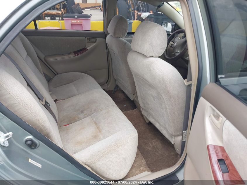 2004 Toyota Corolla Le VIN: 2T1BR38E14C196655 Lot: 39825644