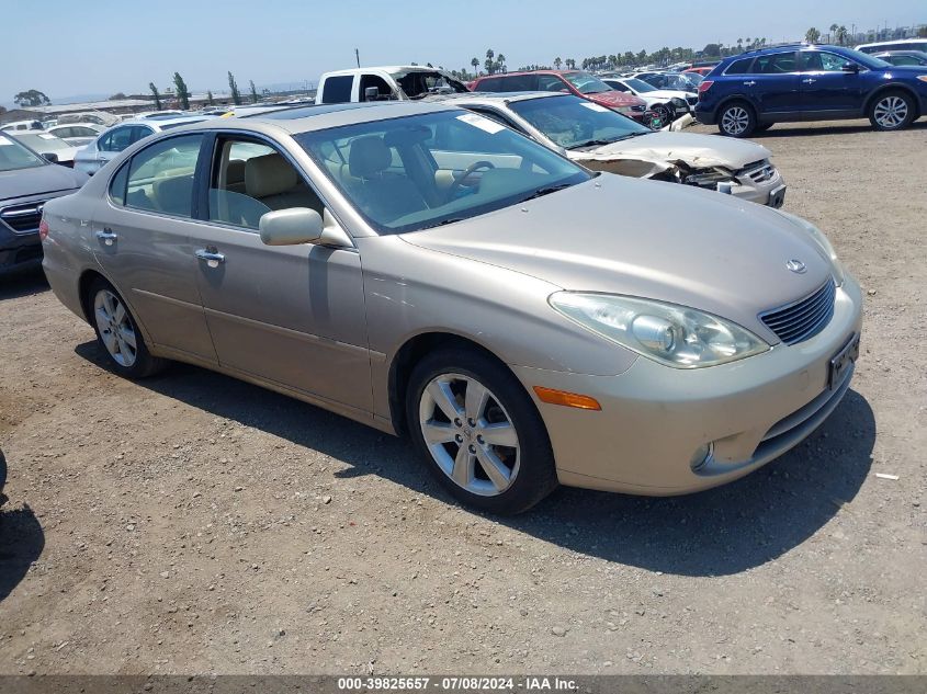 2005 Lexus Es 330 VIN: JTHBA30G955106928 Lot: 39825657