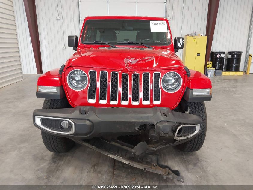 2020 Jeep Wrangler Unlimited Sahara 4X4 VIN: 1C4HJXEN5LW203674 Lot: 39825659