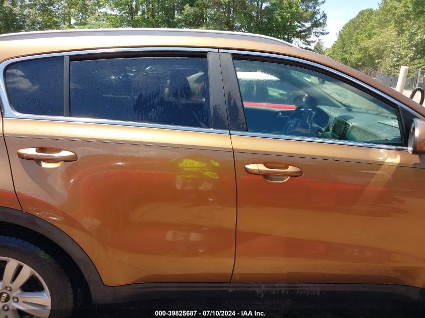 2017 Kia Sportage Lx VIN: KNDPMCAC3H7035499 Lot: 39825687