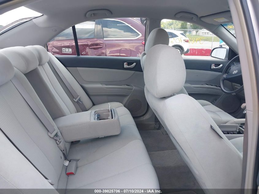 2008 Hyundai Sonata Gls VIN: 5NPET46C78H397971 Lot: 39825706