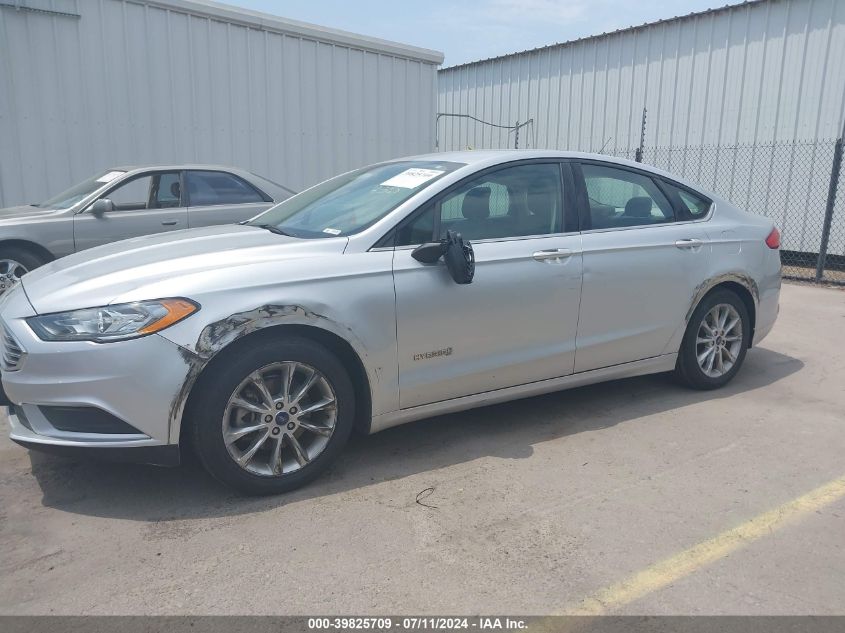 2017 Ford Fusion Hybrid Se VIN: 3FA6P0LU9HR224793 Lot: 39825709