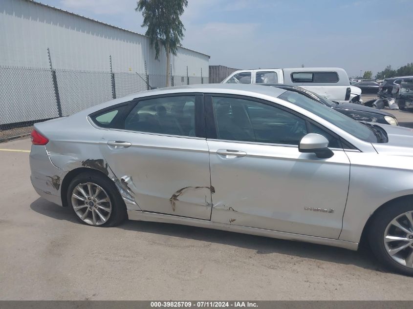 2017 Ford Fusion Hybrid Se VIN: 3FA6P0LU9HR224793 Lot: 39825709