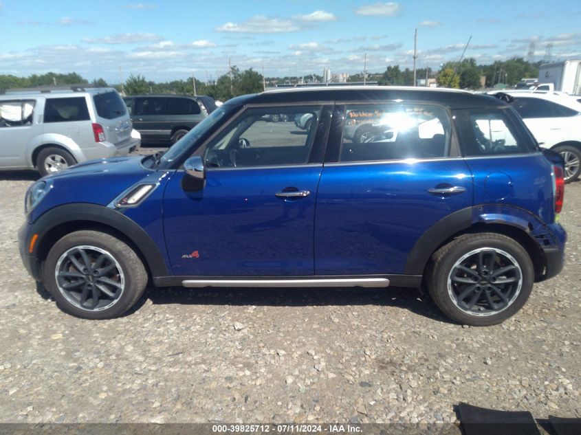 2016 Mini Countryman Cooper S VIN: WMWZC5C56GWT39496 Lot: 39825712