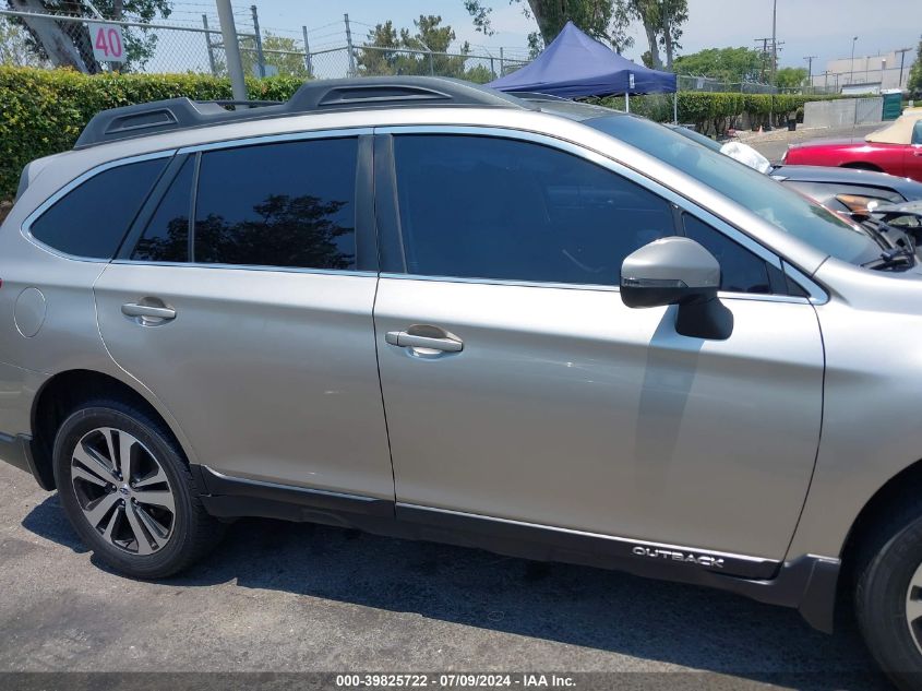 2018 Subaru Outback 2.5I Limited VIN: 4S4BSANC9J3256483 Lot: 39825722
