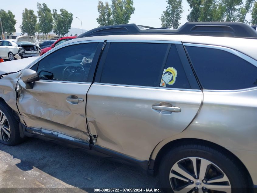 2018 Subaru Outback 2.5I Limited VIN: 4S4BSANC9J3256483 Lot: 39825722