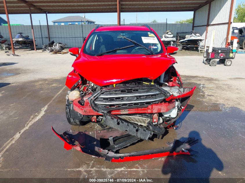 2018 Ford Ecosport Se VIN: MAJ3P1TE8JC196183 Lot: 39825746