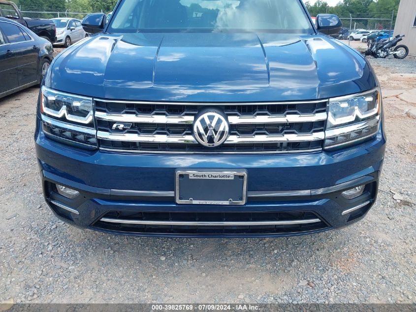 2019 Volkswagen Atlas 3.6L V6 Se W/Technology R-Line VIN: 1V2YR2CA5KC617161 Lot: 39825769