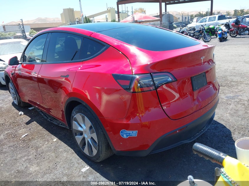 2021 TESLA MODEL Y U   U(VIN: 5YJYGDEE7MF214971