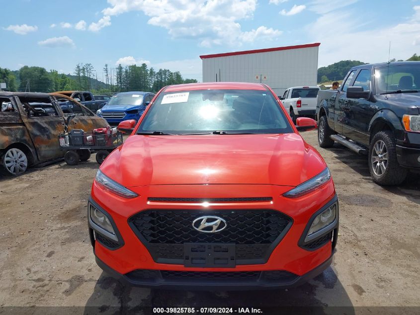 2019 Hyundai Kona Se VIN: KM8K1CAA6KU370990 Lot: 39825785