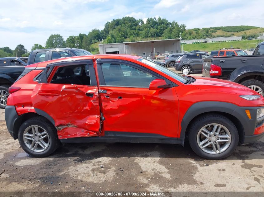 2019 Hyundai Kona Se VIN: KM8K1CAA6KU370990 Lot: 39825785