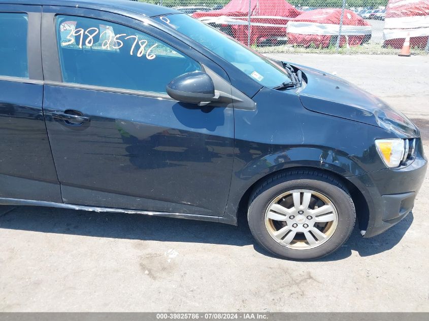 1G1JB6SH9C4123791 | 2012 CHEVROLET SONIC