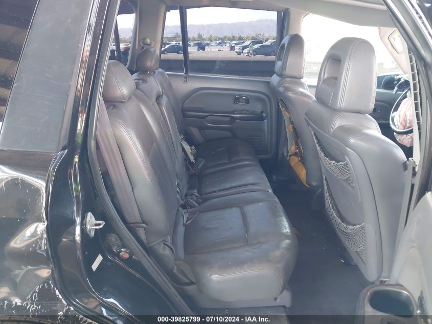 2005 Honda Pilot Exl VIN: 2HKYF18565H508863 Lot: 39825799