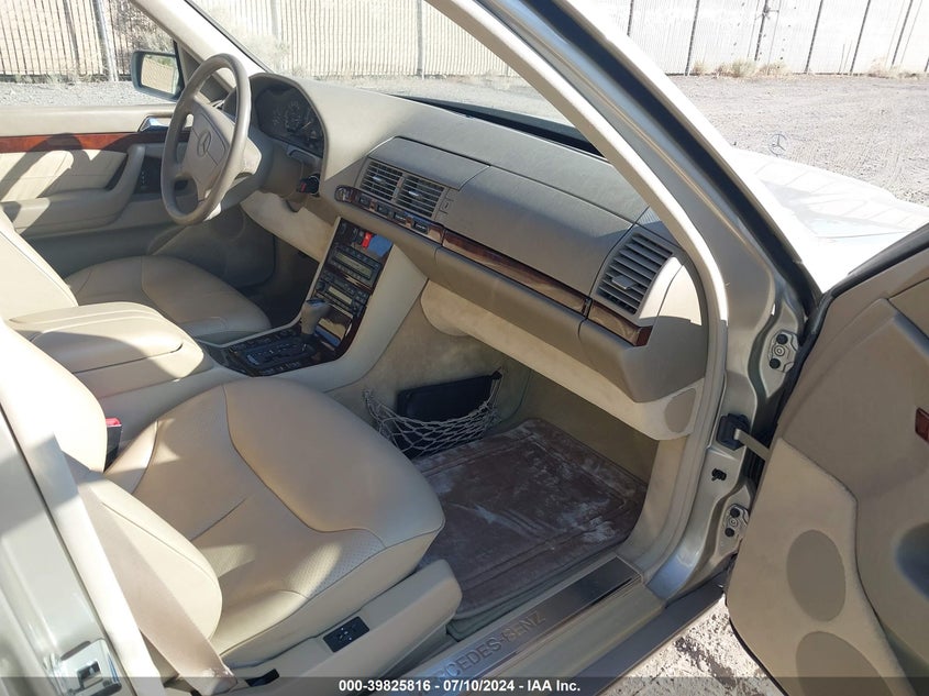 1998 Mercedes-Benz S 420 VIN: WDBGA43G3WA392050 Lot: 39825816