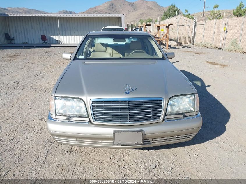 1998 Mercedes-Benz S 420 VIN: WDBGA43G3WA392050 Lot: 39825816