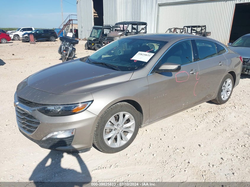 2022 CHEVROLET MALIBU LT - 1G1ZD5ST6NF139997