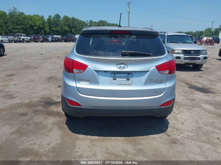 2011 Hyundai Tucson Limited VIN: KM8JUCACXBU312806 Lot: 39825837