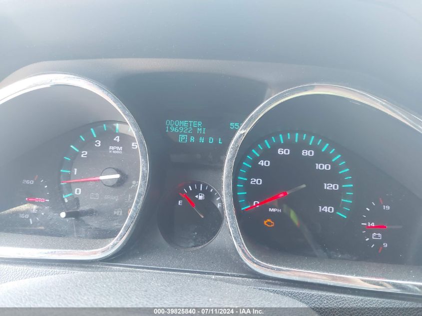 2009 Chevrolet Traverse Lt VIN: 1GNEV23DX9S139272 Lot: 39825840