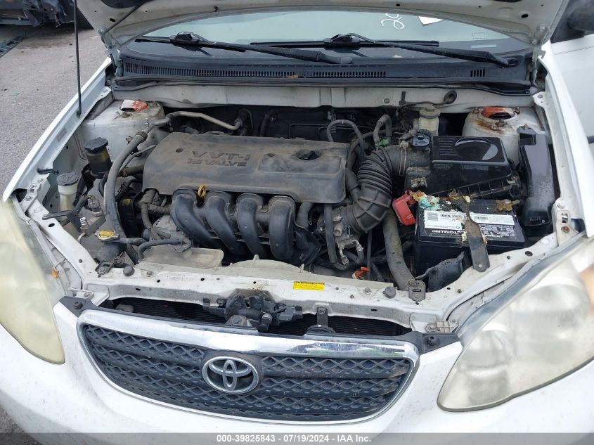 2005 Toyota Corolla Ce VIN: 1NXBR32EX5Z512501 Lot: 39825843