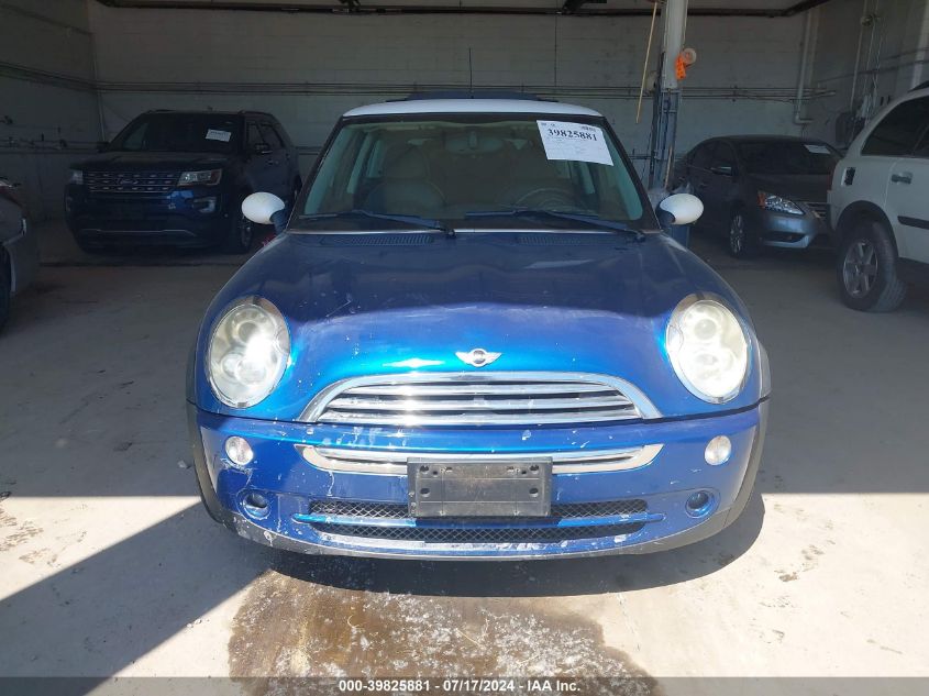 2006 Mini Cooper VIN: WMWRC33566TK72807 Lot: 39825881