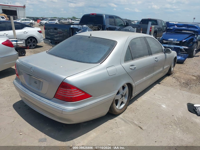 2004 Mercedes-Benz S 500 VIN: WDBNG75J14A426919 Lot: 39825886