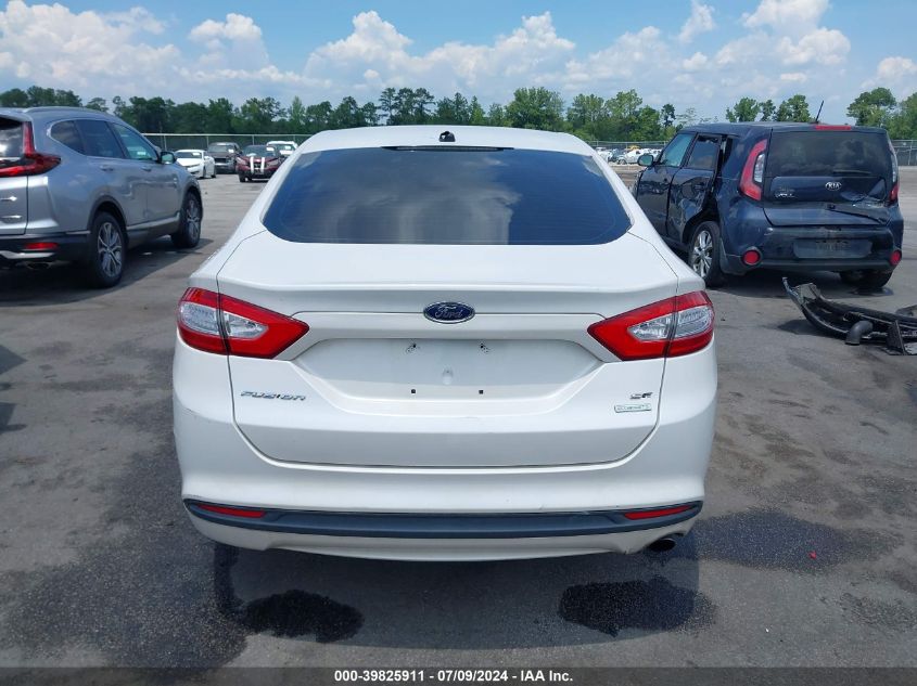 2013 Ford Fusion Se VIN: 3FA6P0HR5DR355413 Lot: 39825911