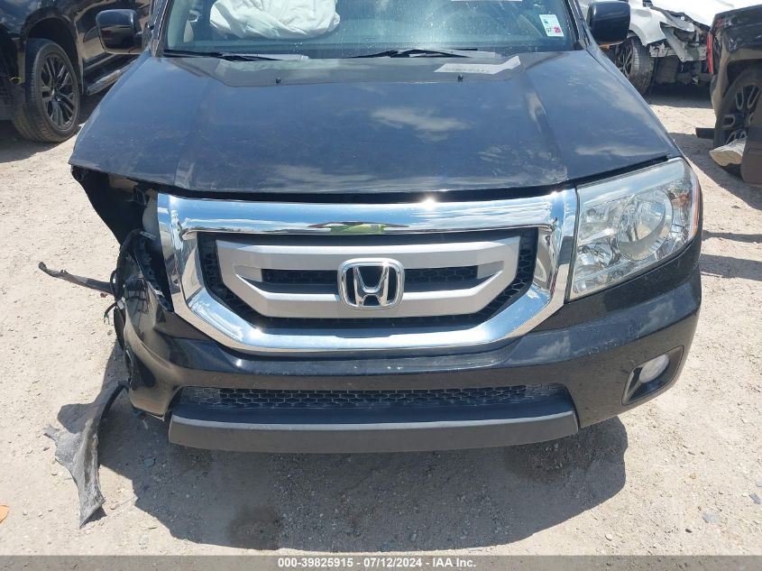 2011 Honda Pilot Ex-L VIN: 5FNYF3H52BB040510 Lot: 39825915