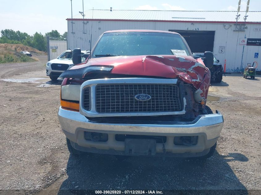 2000 Ford Excursion Limited VIN: 1FMSU43F0YEE53386 Lot: 39825920