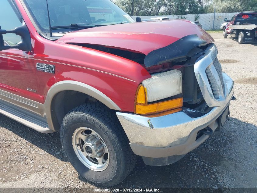 2000 Ford Excursion Limited VIN: 1FMSU43F0YEE53386 Lot: 39825920