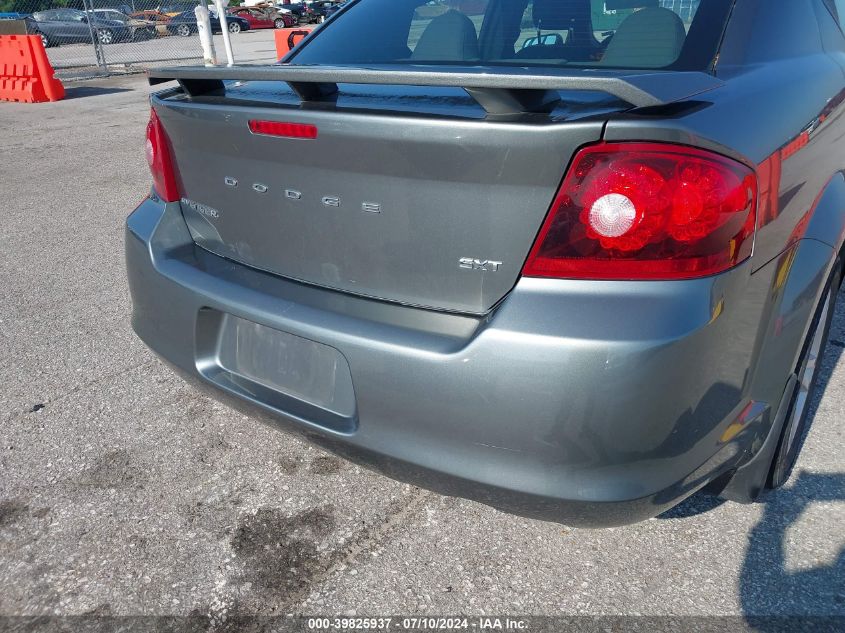 2012 Dodge Avenger Sxt VIN: 1C3CDZCB6CN183368 Lot: 39825937