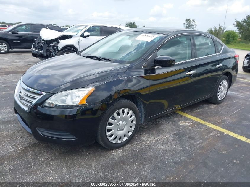 3N1AB7AP9FL660698 | 2015 NISSAN SENTRA