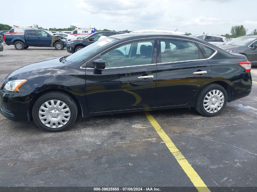 2015 Nissan Sentra Fe+ S/S/Sl/Sr/Sv VIN: 3N1AB7AP9FL660698 Lot: 39825955