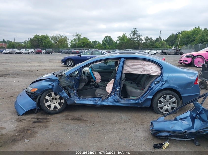 2008 Honda Civic Lx VIN: 2HGFA16518H534276 Lot: 39825971