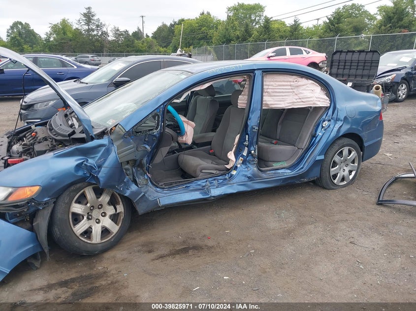 2008 Honda Civic Lx VIN: 2HGFA16518H534276 Lot: 39825971