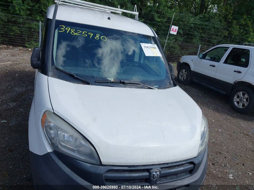 2016 Ram Promaster City Tradesman VIN: ZFBERFATXG6B05746 Lot: 39825980